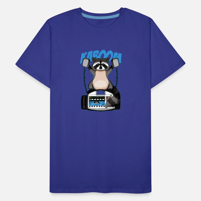 „Rocky“ the Raccoon Paramedic shocks your shirt