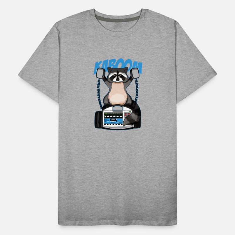 „Rocky“ the Raccoon Paramedic shocks your shirt