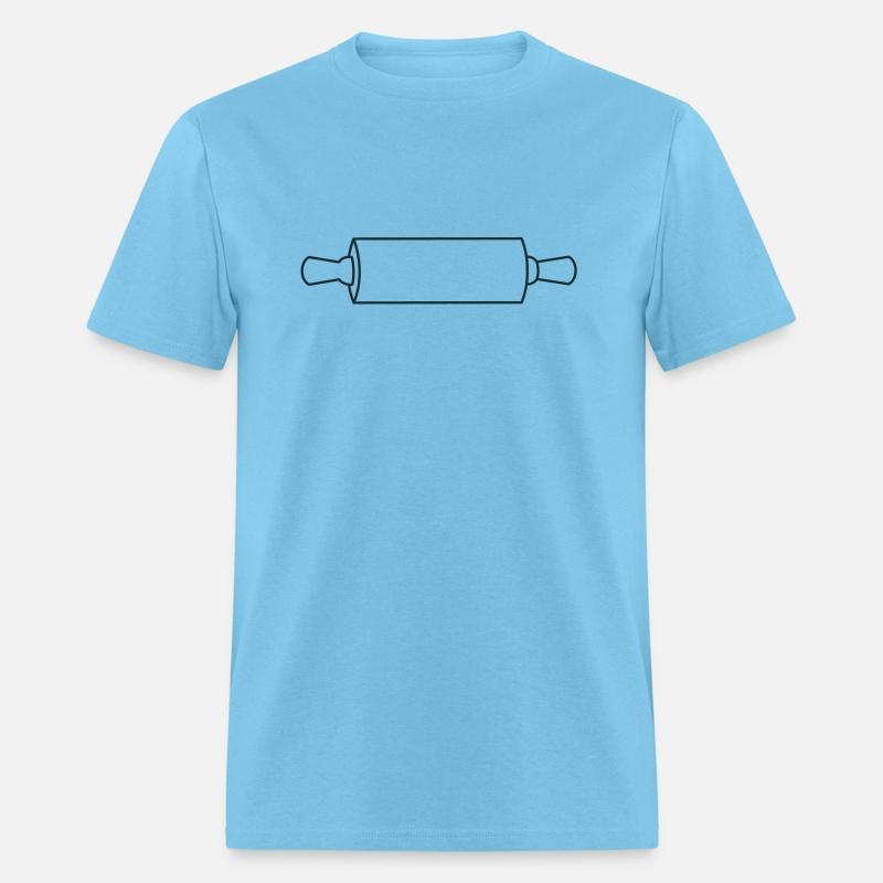 Rolling pin long outline