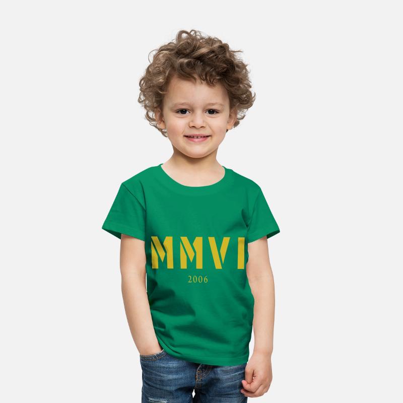 Roman numeral Year of birth Made in 2006