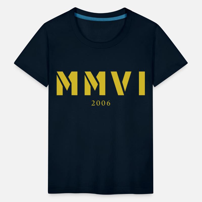Roman numeral Year of birth Made in 2006