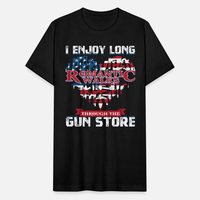 Romantic Walks The Gun Store For Gun Or Ammo Lover