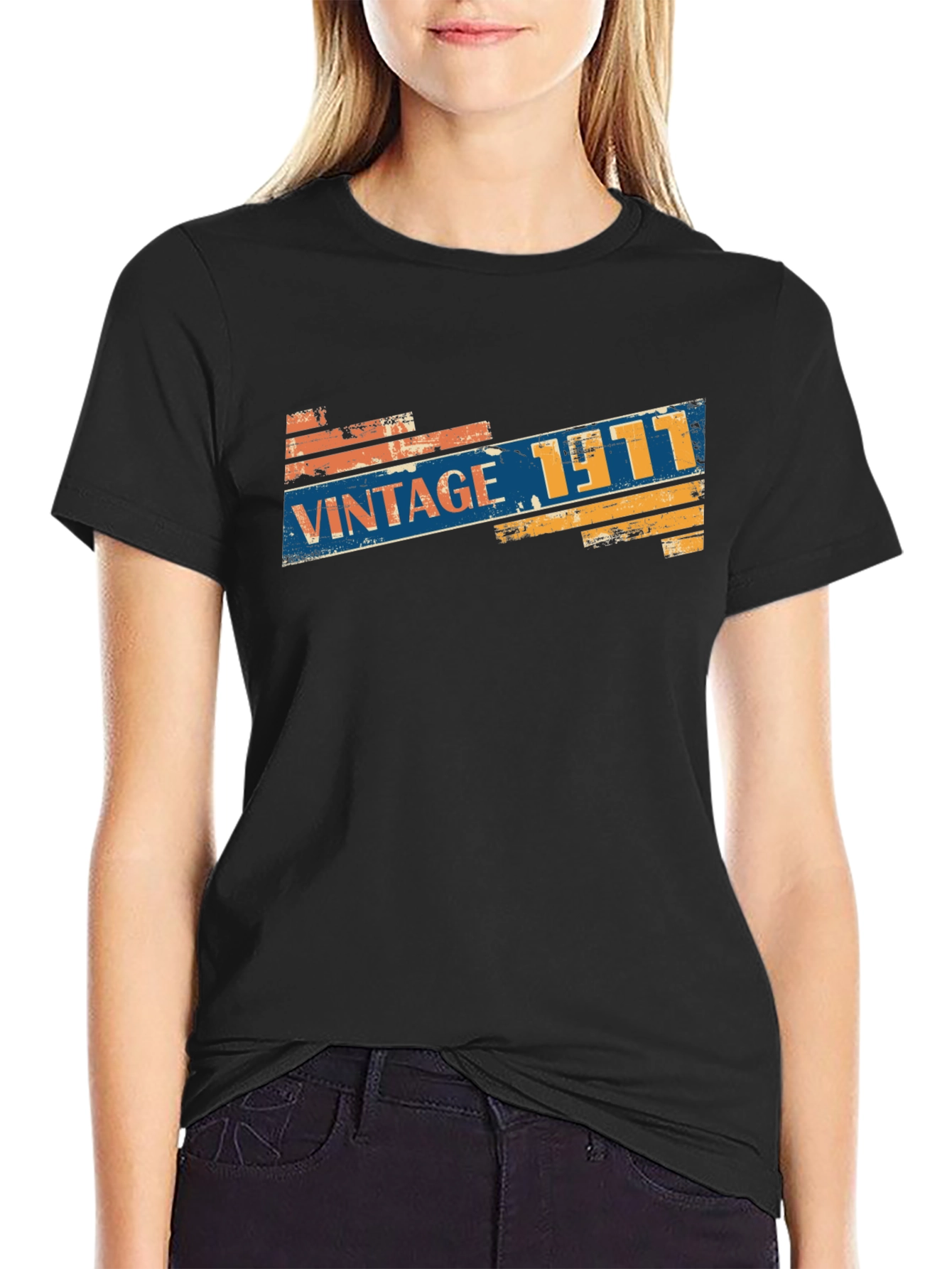 Vintage 1971 Graphic Tee - Retro Style Birthday Shirt