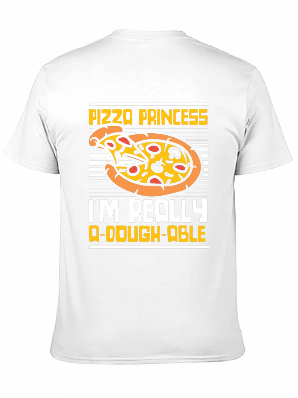 Pizza Princess Graphic T-Shirt Funny Food Tee