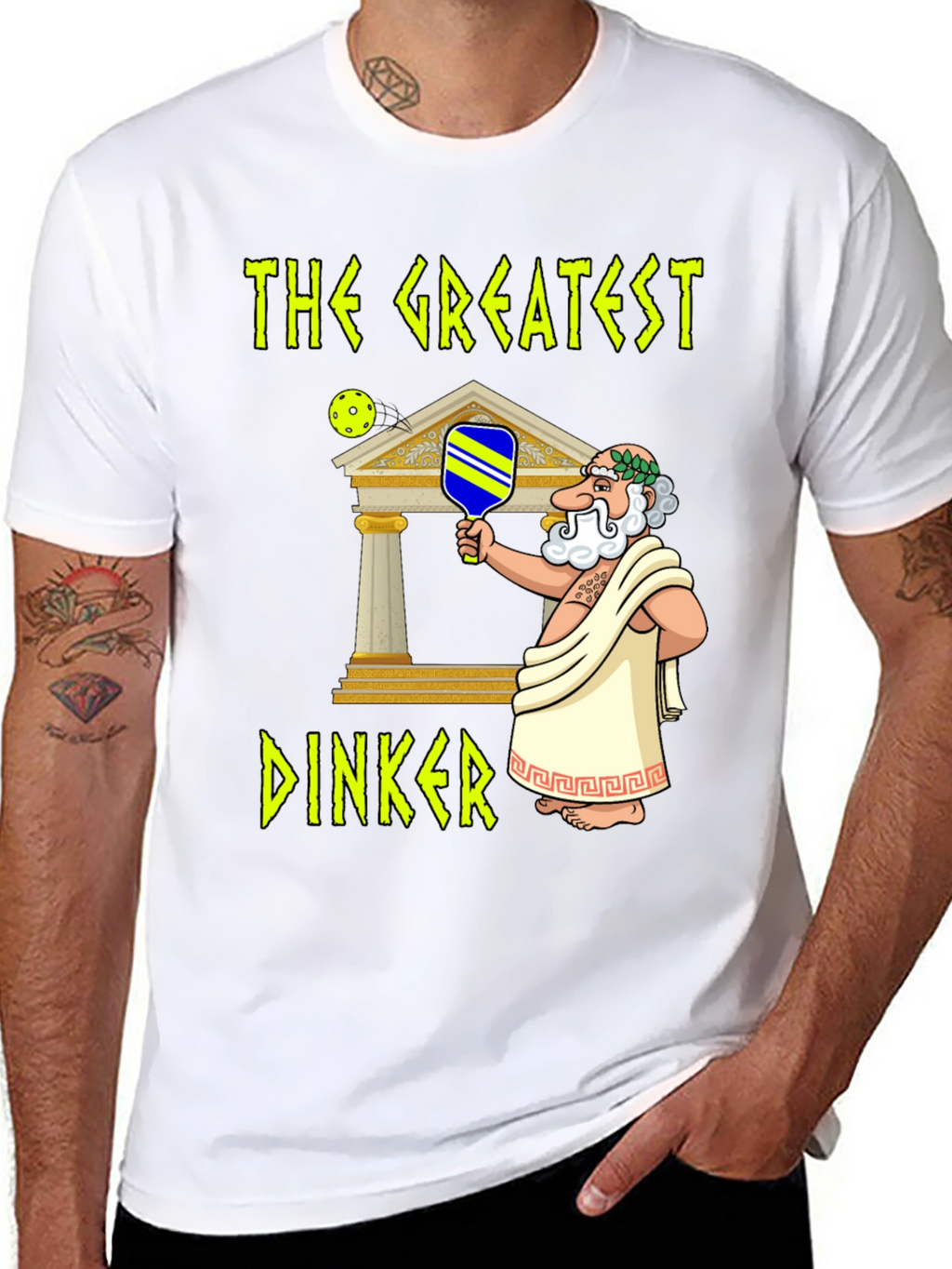 The Greatest Dinker Pickleball T-Shirt
