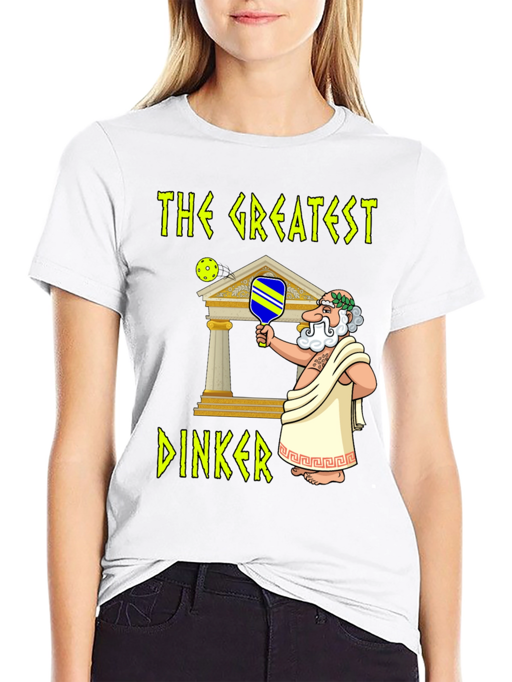 The Greatest Dinker Pickleball T-Shirt