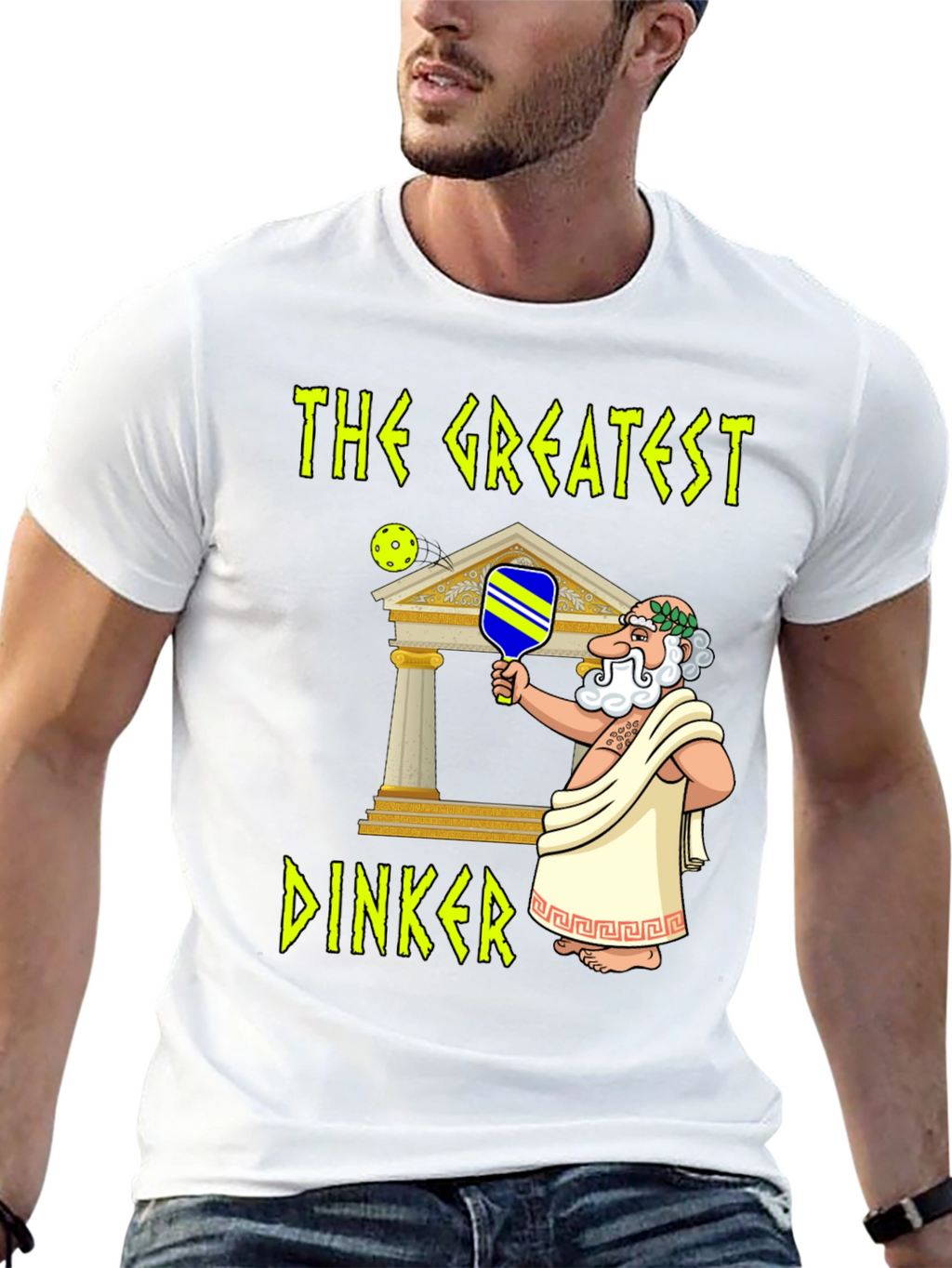 The Greatest Dinker Pickleball T-Shirt