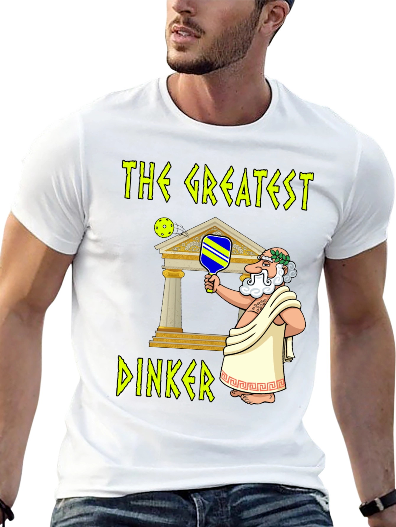 The Greatest Dinker Pickleball T-Shirt