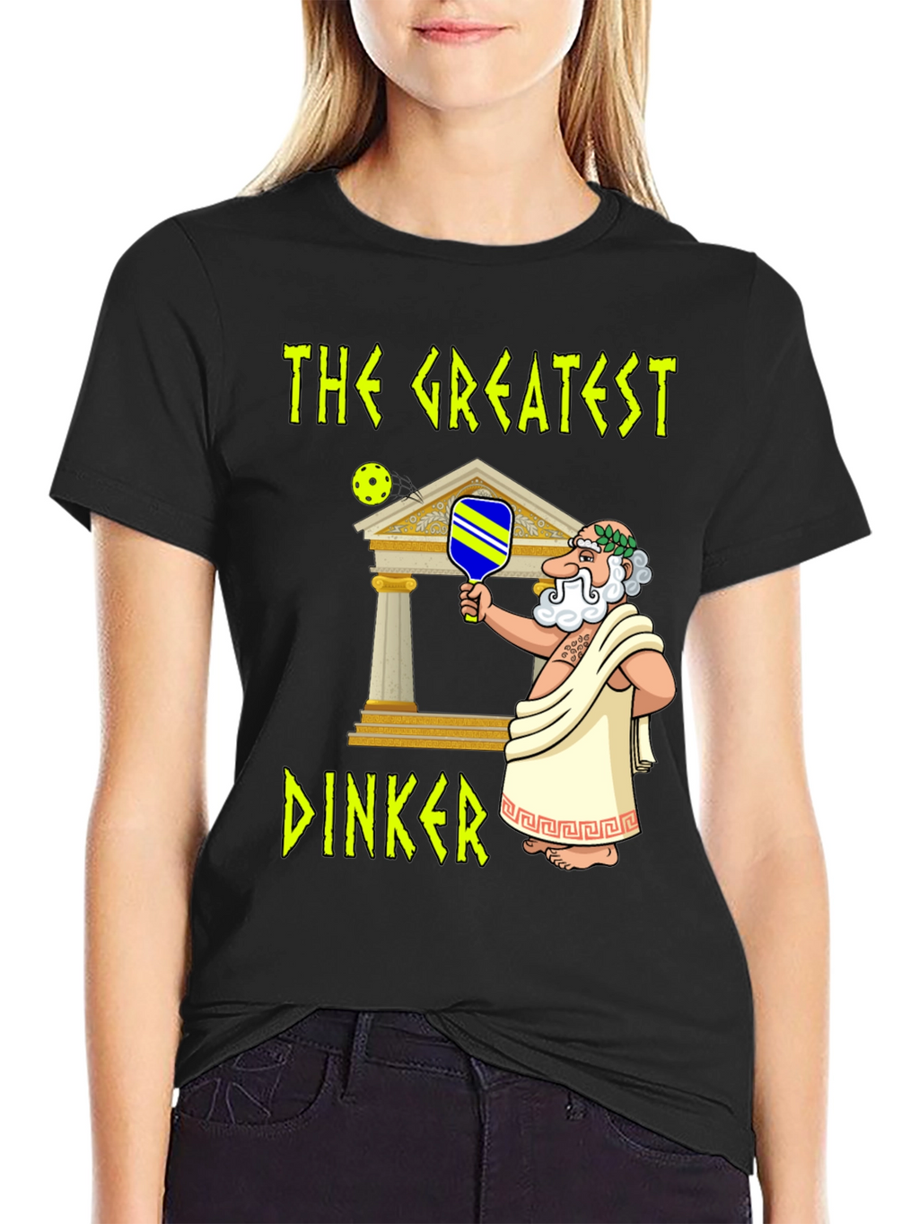 The Greatest Dinker Pickleball T-Shirt