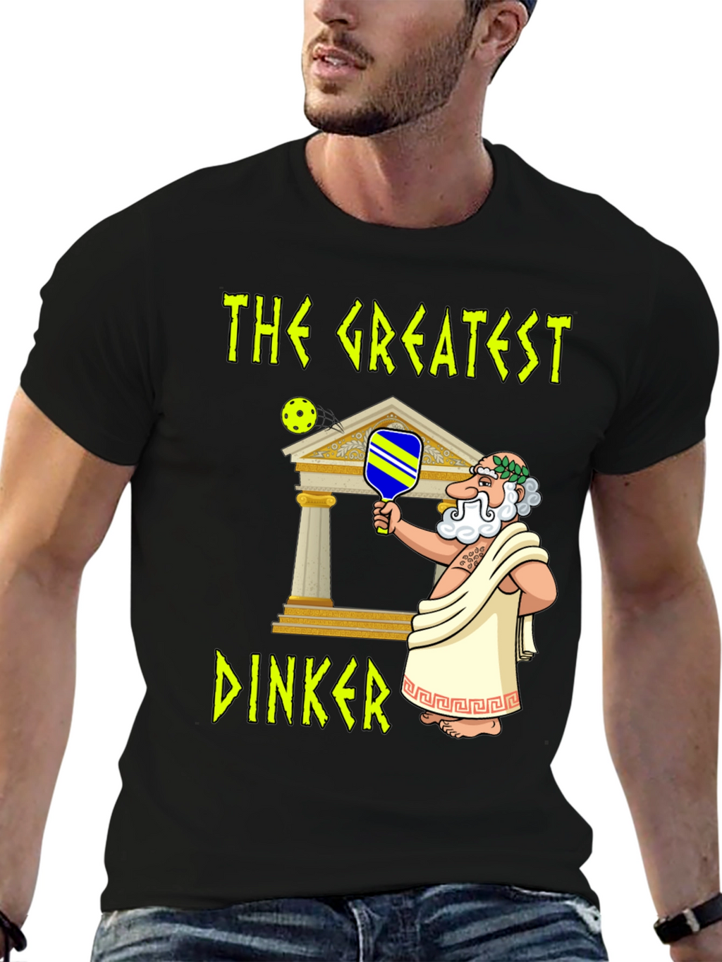 The Greatest Dinker Pickleball T-Shirt