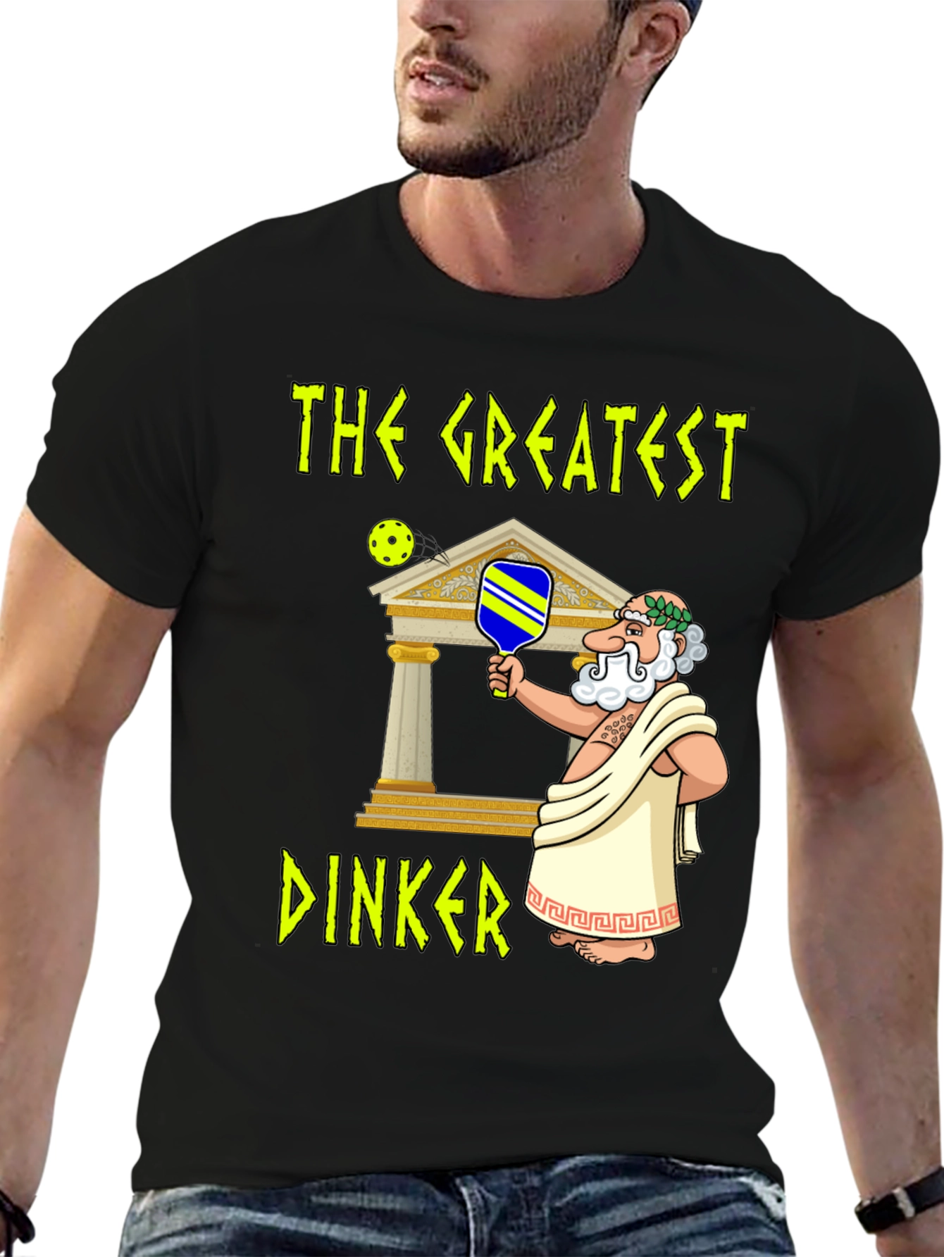 The Greatest Dinker Pickleball T-Shirt
