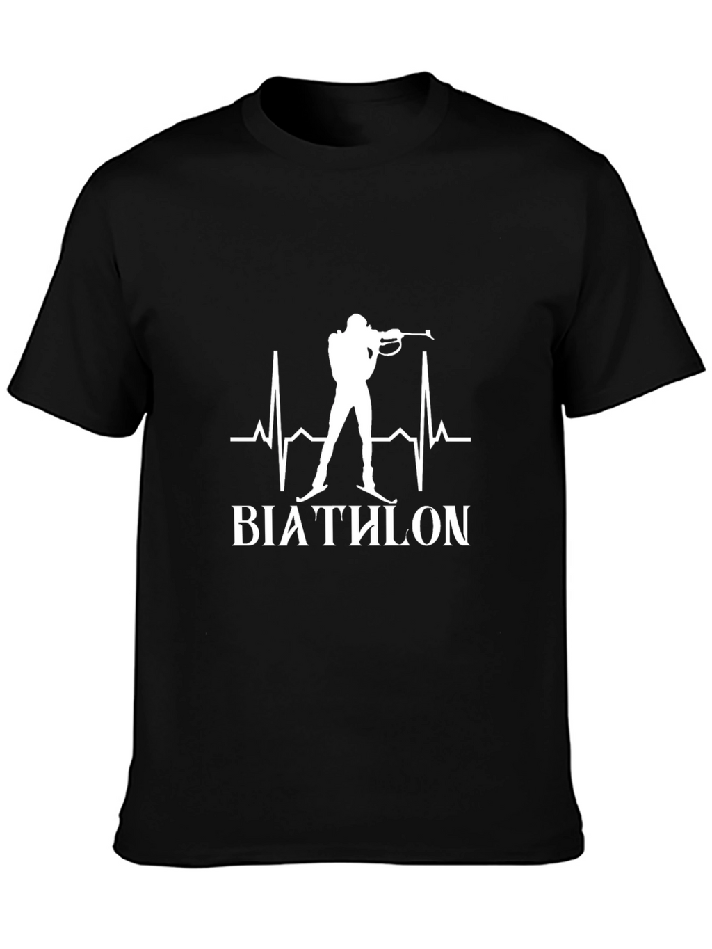 Biathlon Heartbeat Graphic T-Shirt