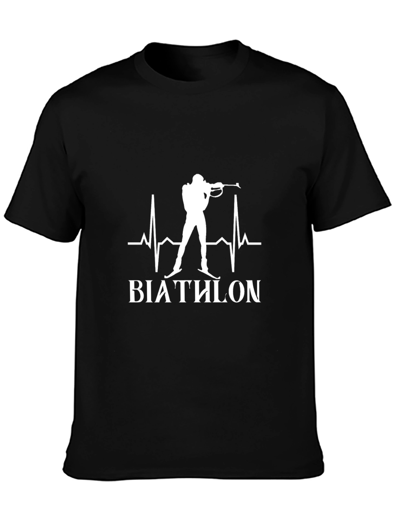 Biathlon Heartbeat Graphic T-Shirt