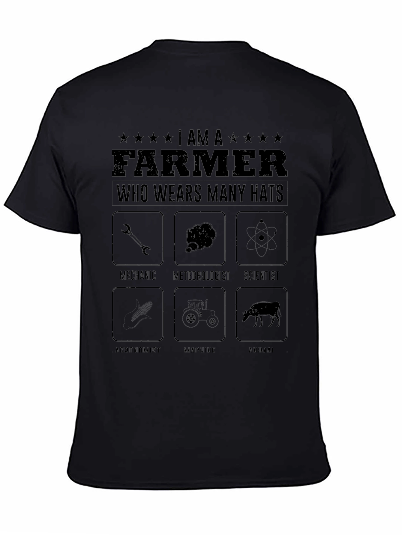 I Am A Farmer T-Shirt - Many Hats
