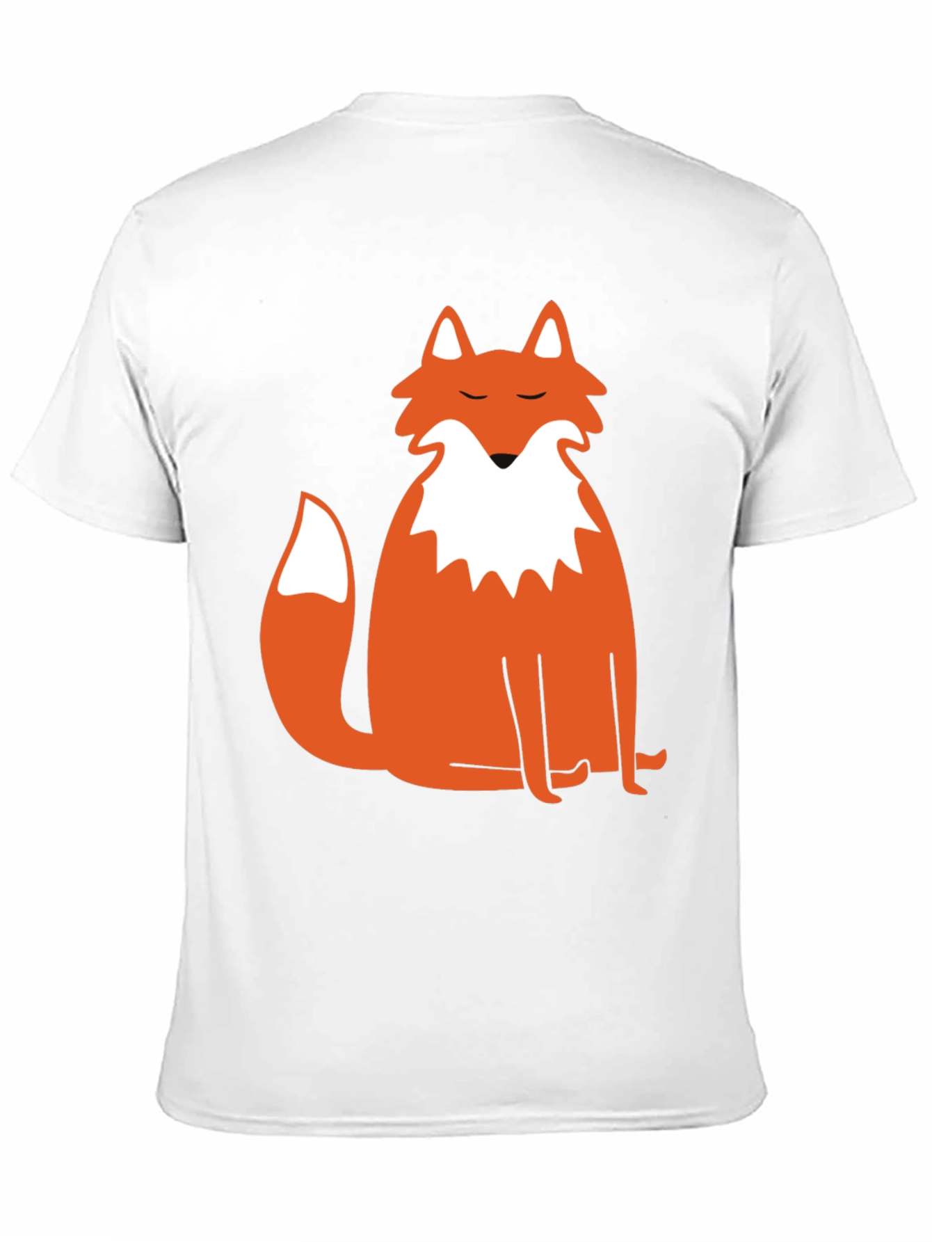 Mens Black Fox Graphic Tee