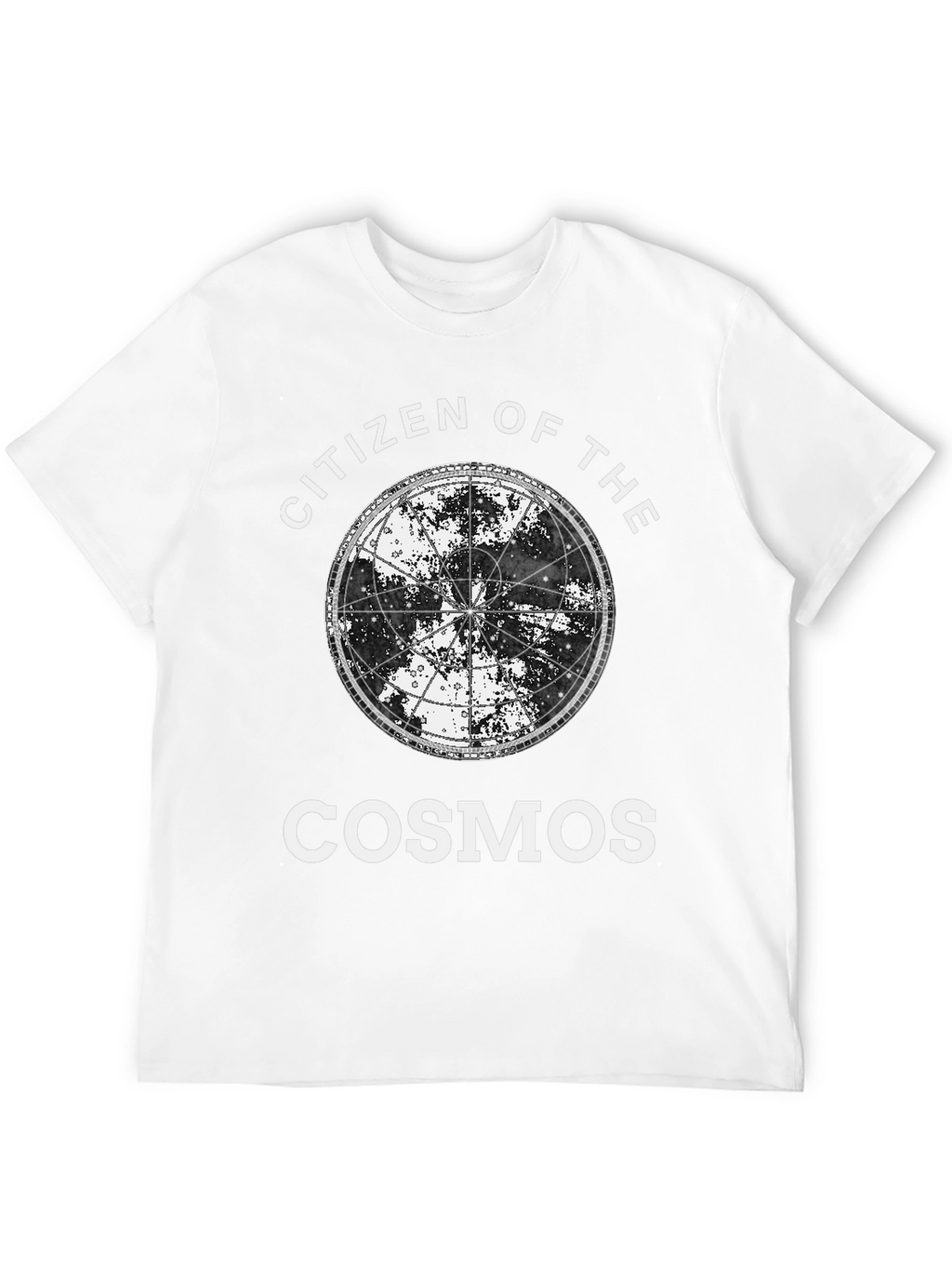 Citizen of the Cosmos Black Graphic T-Shirt