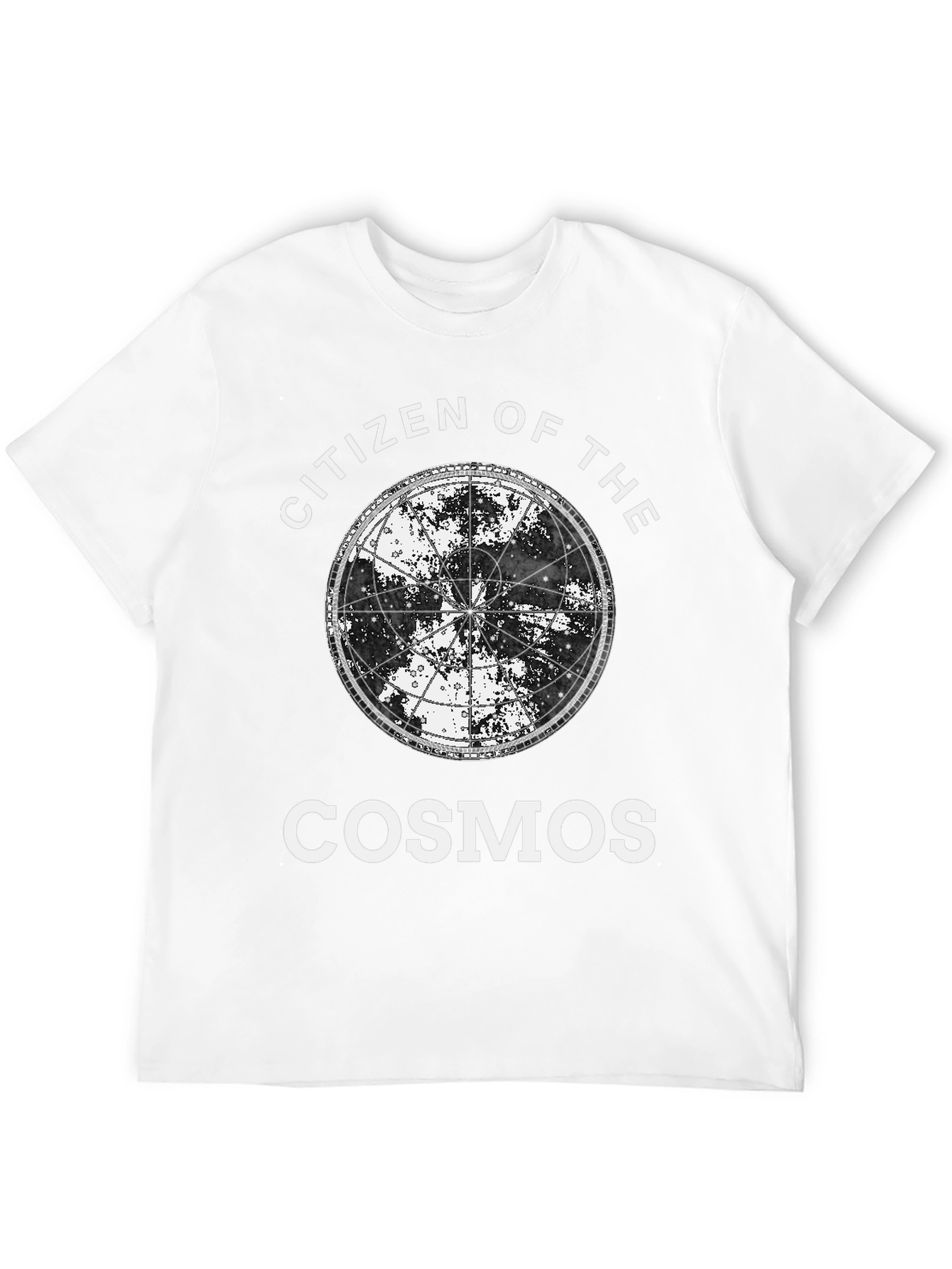 Citizen of the Cosmos Black Graphic T-Shirt
