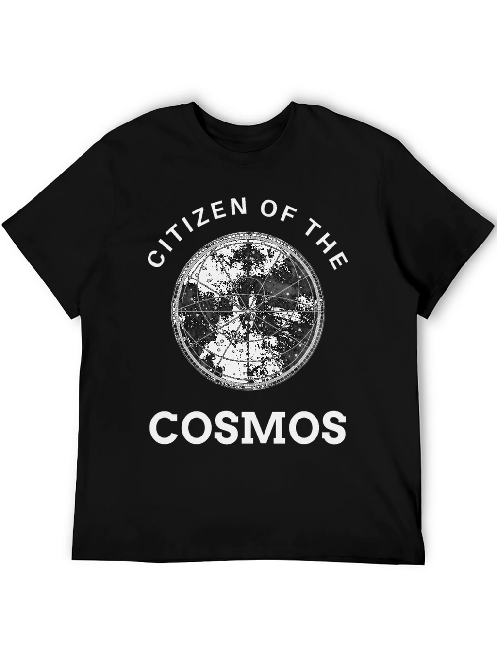 Citizen of the Cosmos Black Graphic T-Shirt