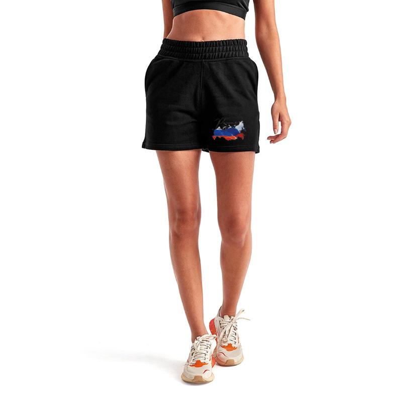 Russia Flag in Russia Map RU