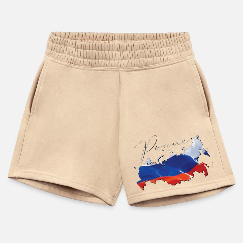 Russia Flag in Russia Map RU