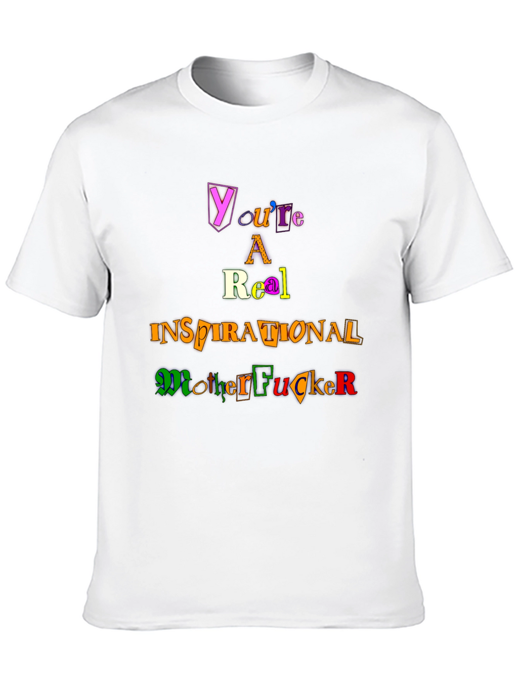 Inspirational Motherf T-Shirt - Bold Statement Tee