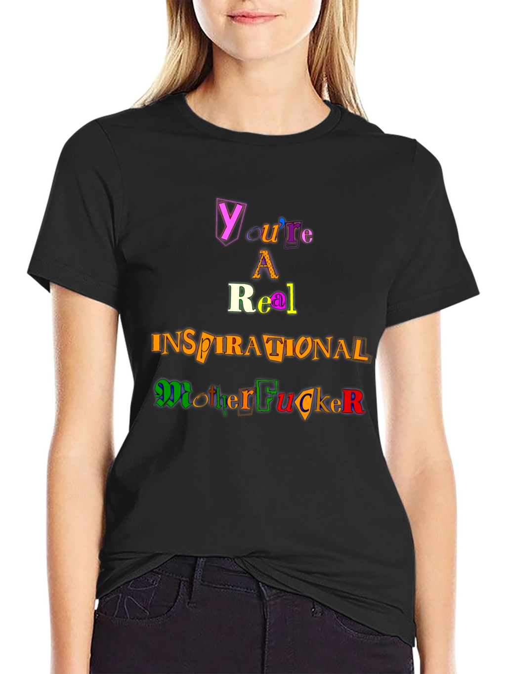 Inspirational Motherf T-Shirt - Bold Statement Tee