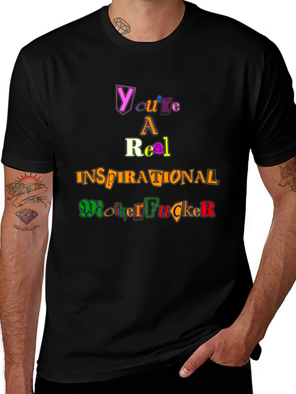 Inspirational Motherf T-Shirt - Bold Statement Tee