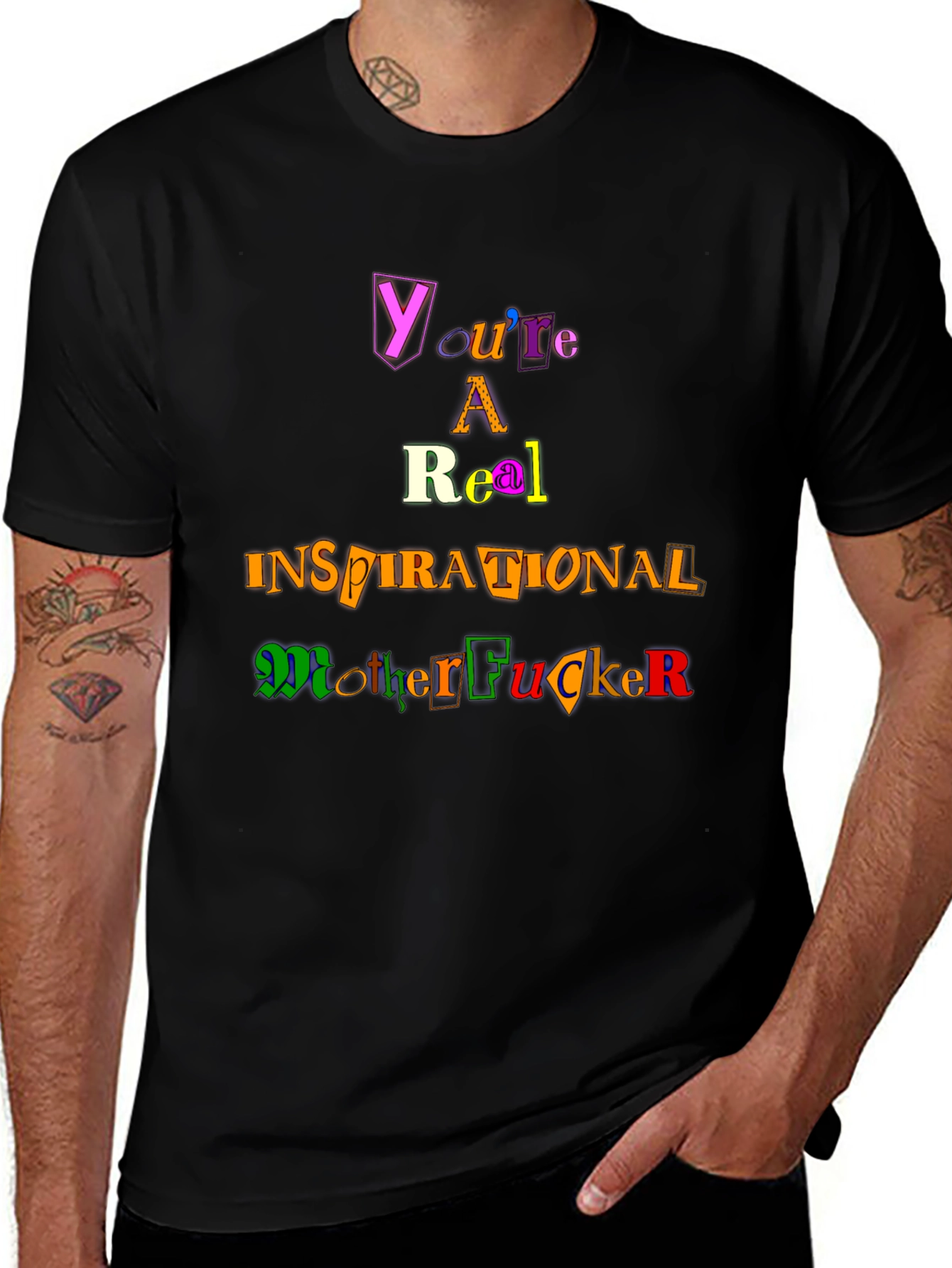 Inspirational Motherf T-Shirt - Bold Statement Tee