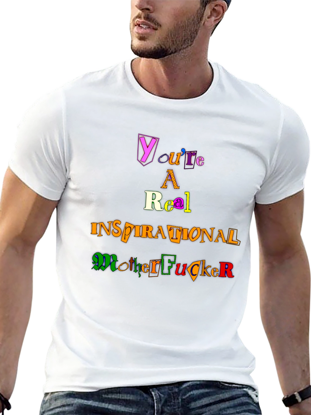 Inspirational Motherf T-Shirt - Bold Statement Tee