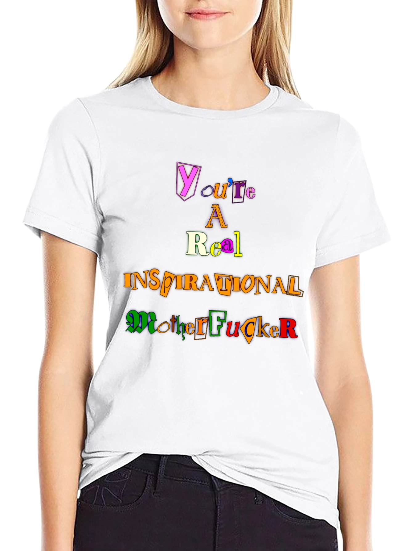 Inspirational Motherf T-Shirt - Bold Statement Tee