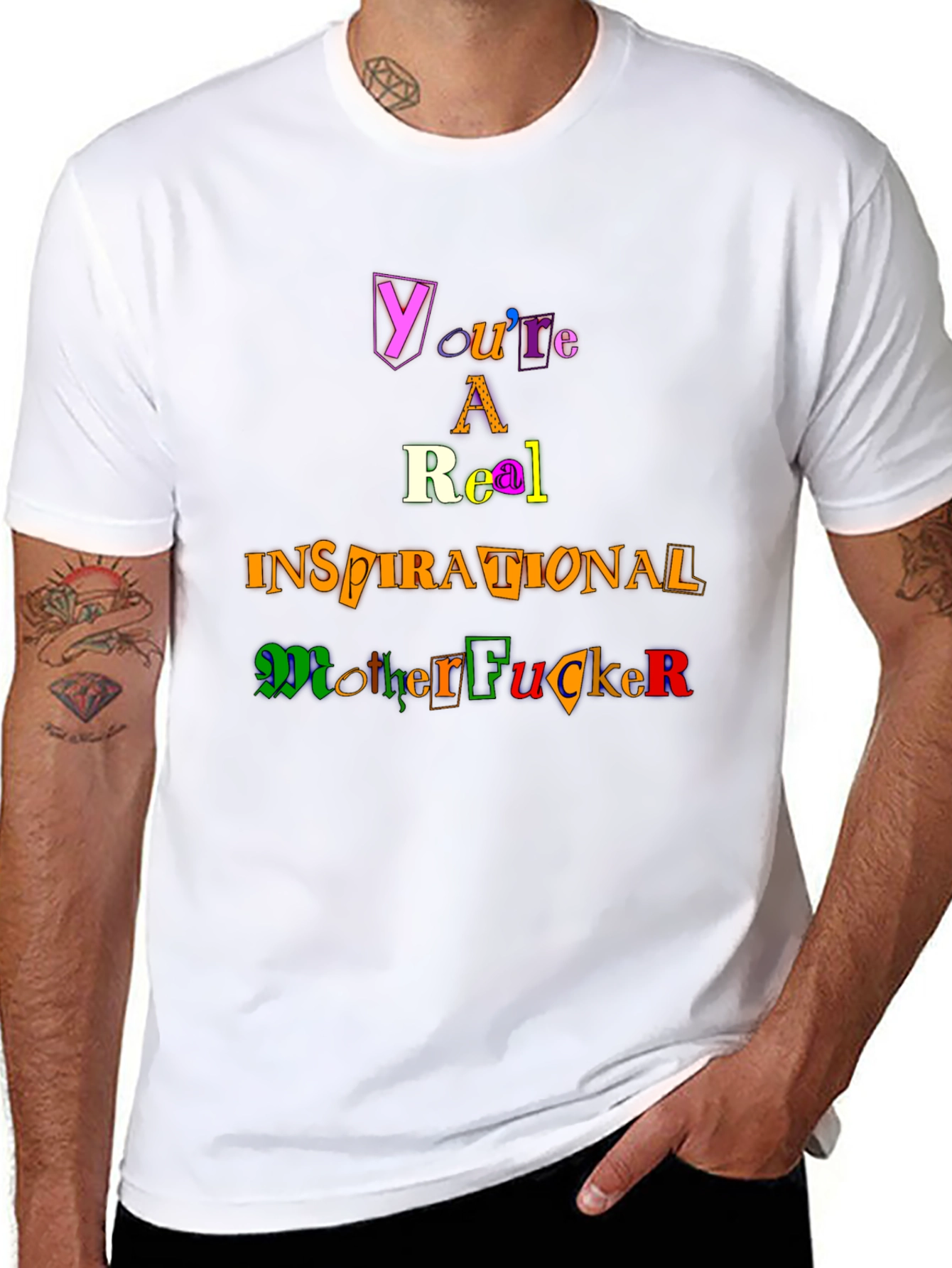 Inspirational Motherf T-Shirt - Bold Statement Tee