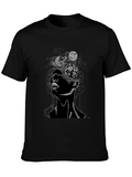 Cosmic Mind T-Shirt - Black Graphic Tee
