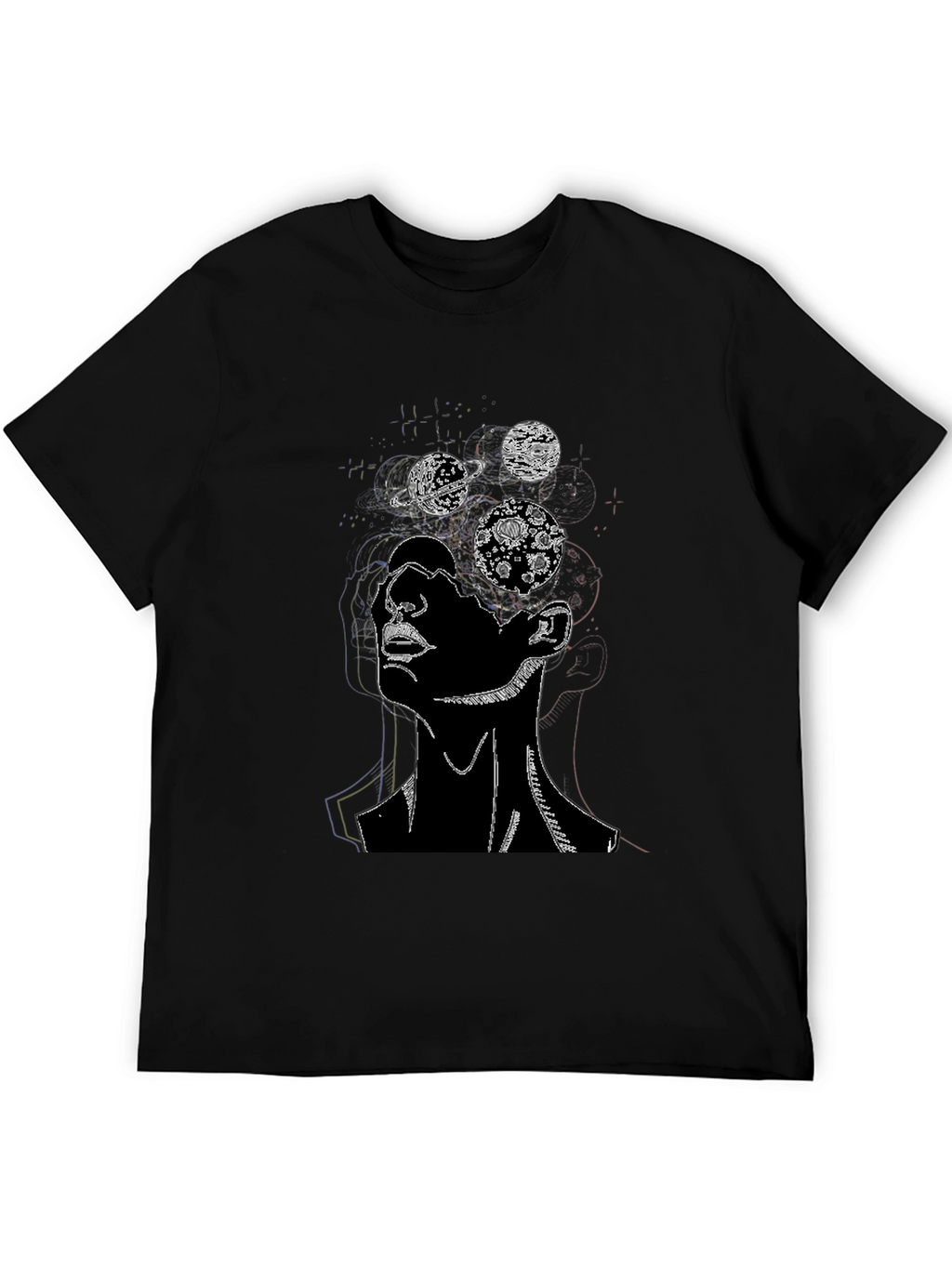 Cosmic Mind T-Shirt - Black Graphic Tee