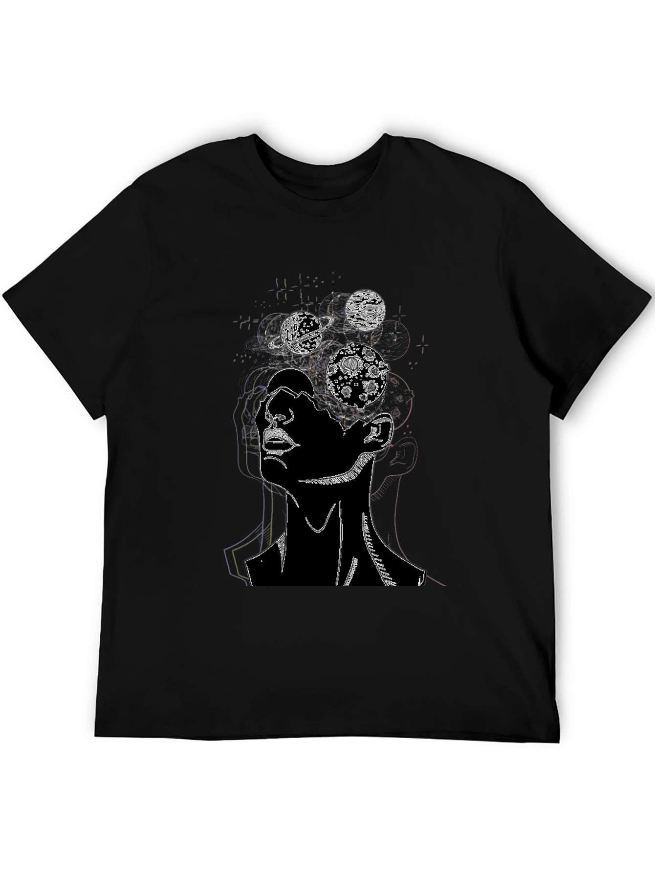Cosmic Mind T-Shirt - Black Graphic Tee