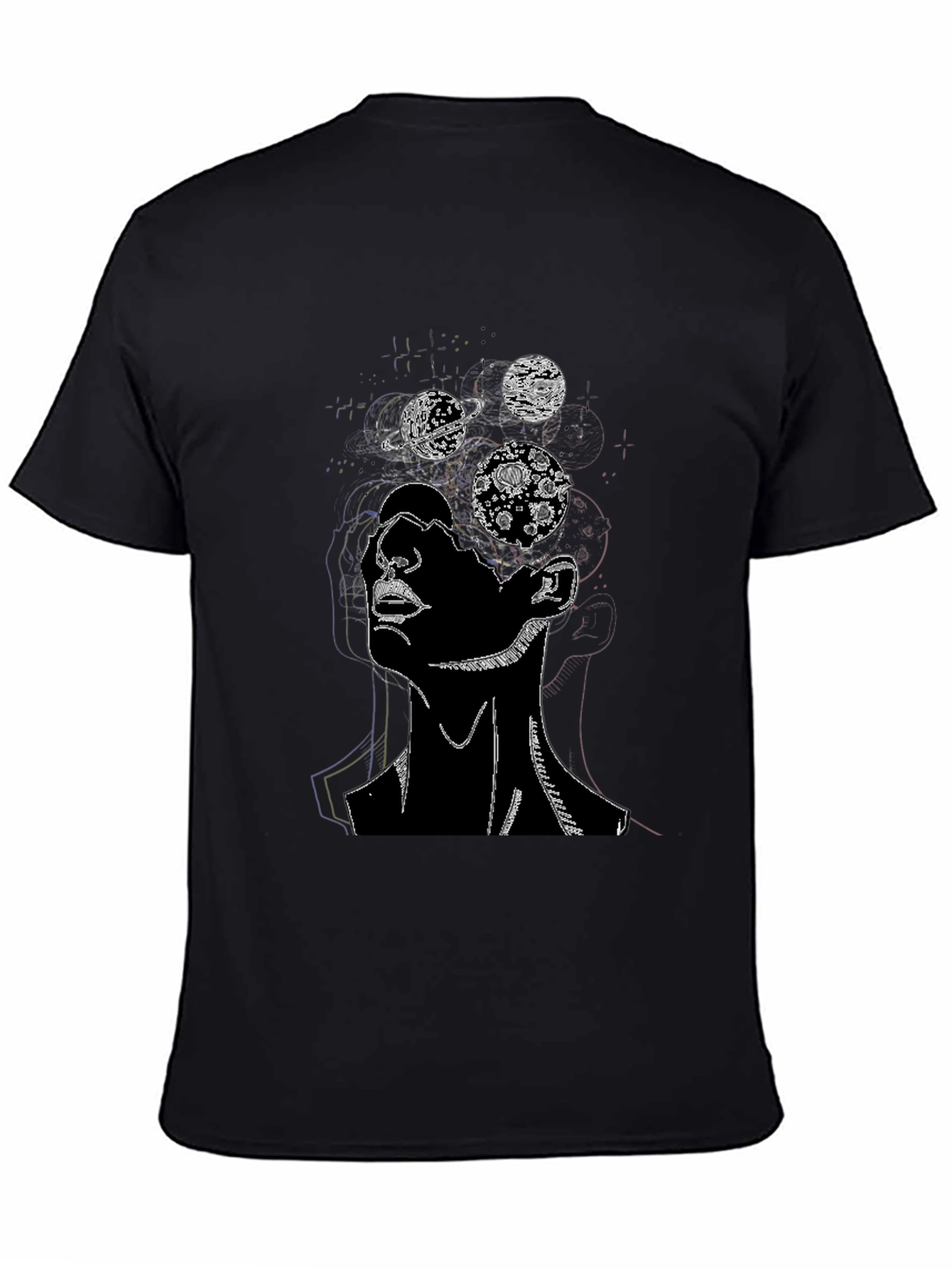 Cosmic Mind T-Shirt - Black Graphic Tee