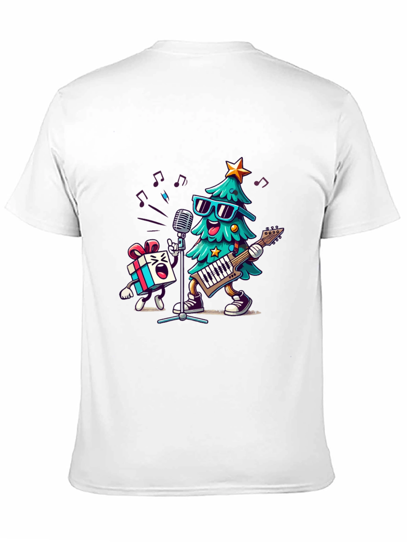 Rockin Christmas Tree Band T-Shirt