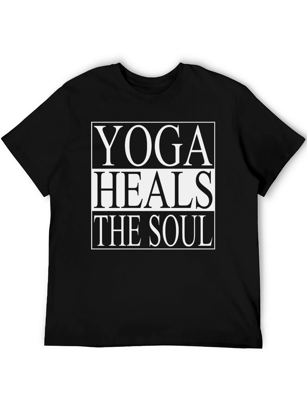 Yoga Heals the Soul Graphic T-Shirt