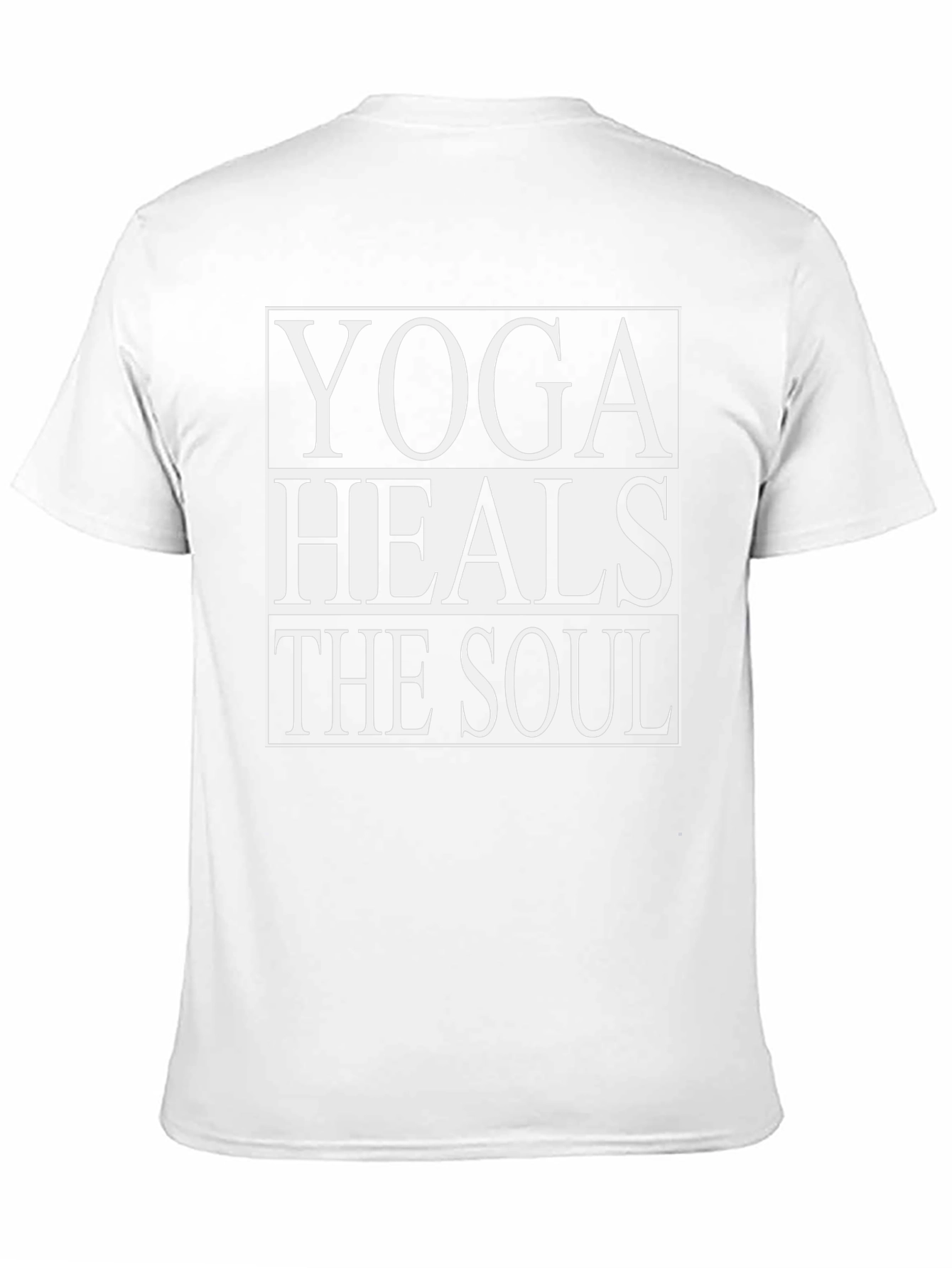 Yoga Heals the Soul Graphic T-Shirt
