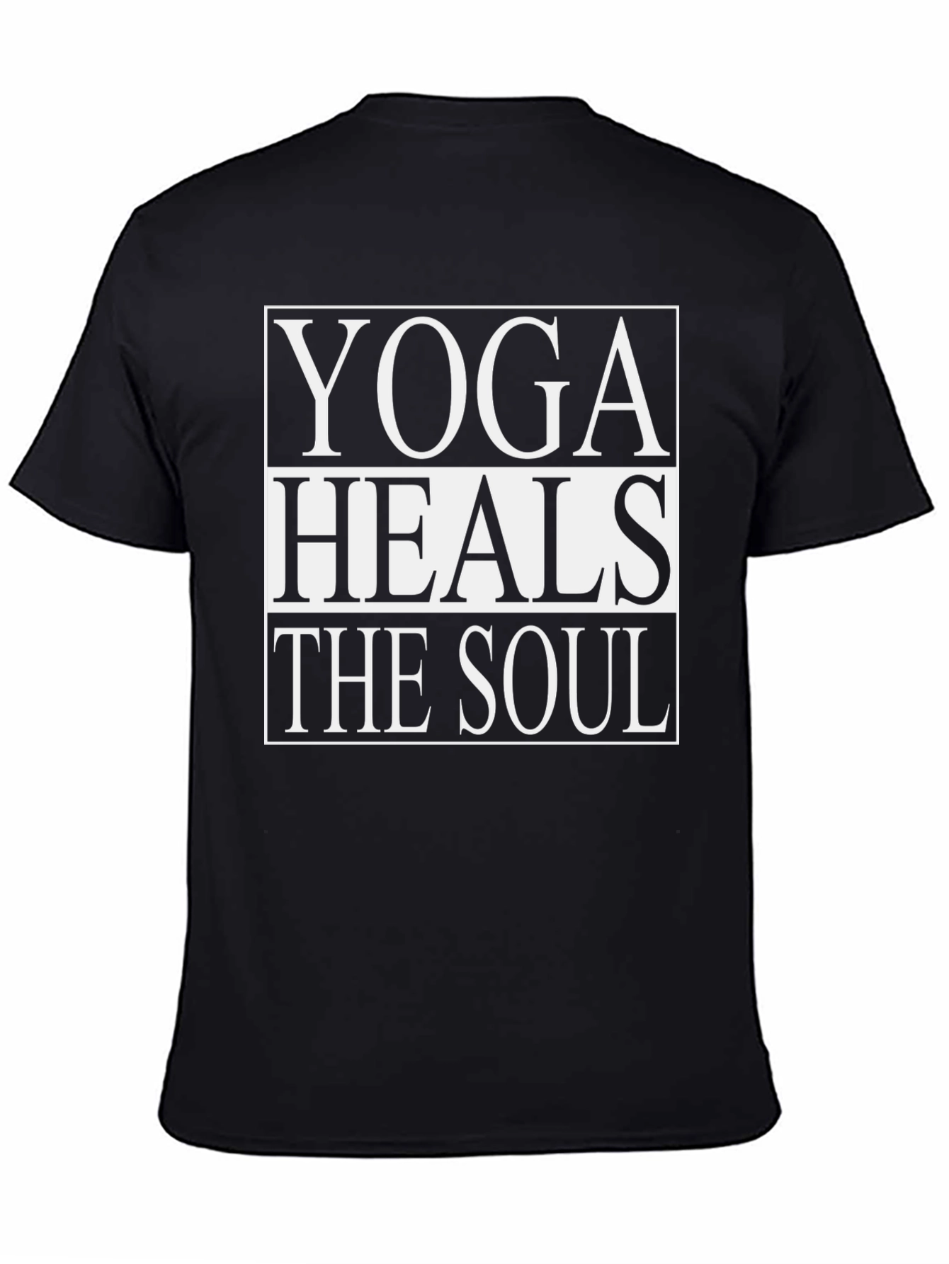 Yoga Heals the Soul Graphic T-Shirt