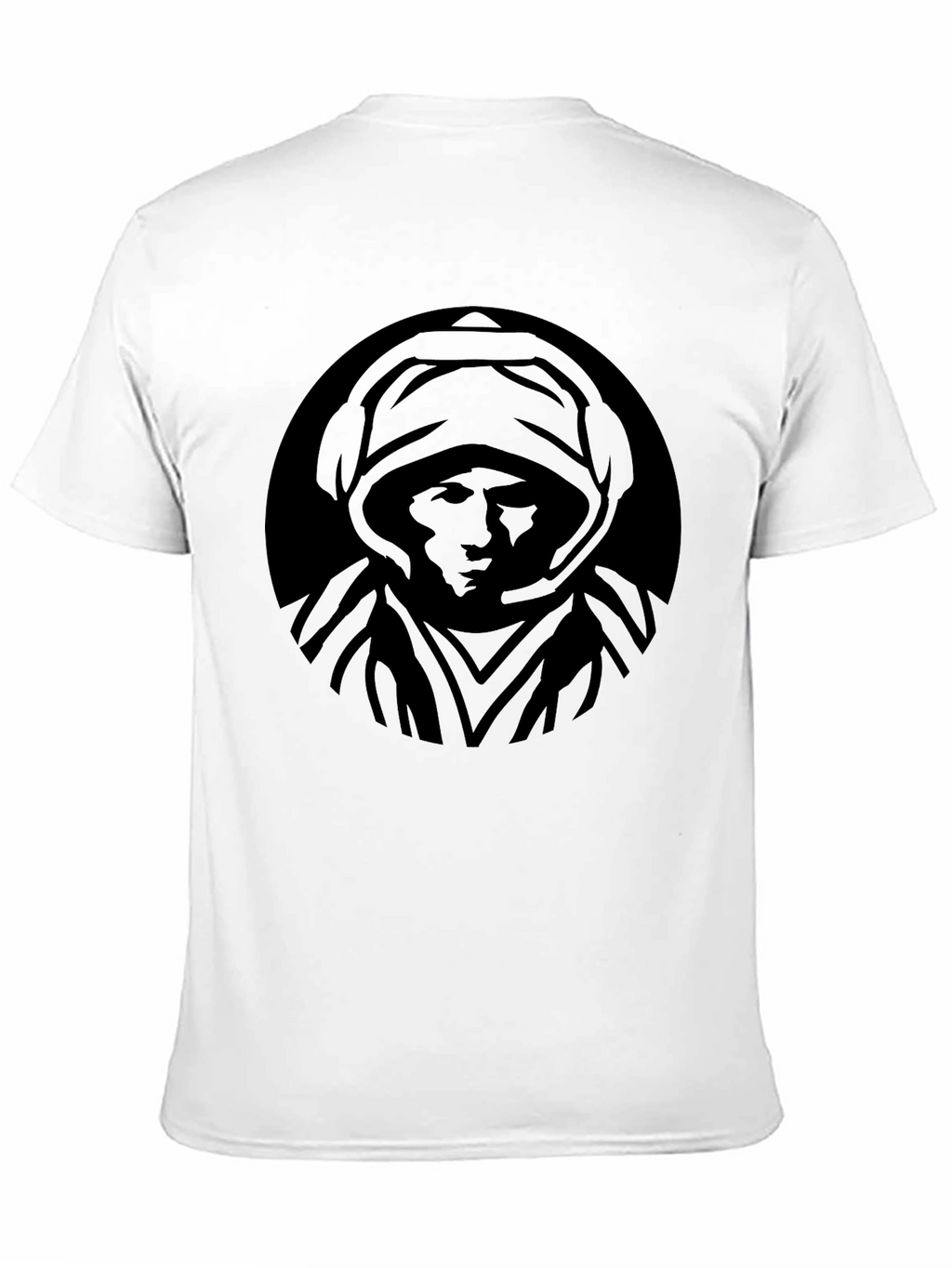 Mystic Hooded Figure Graphic T-Shirt