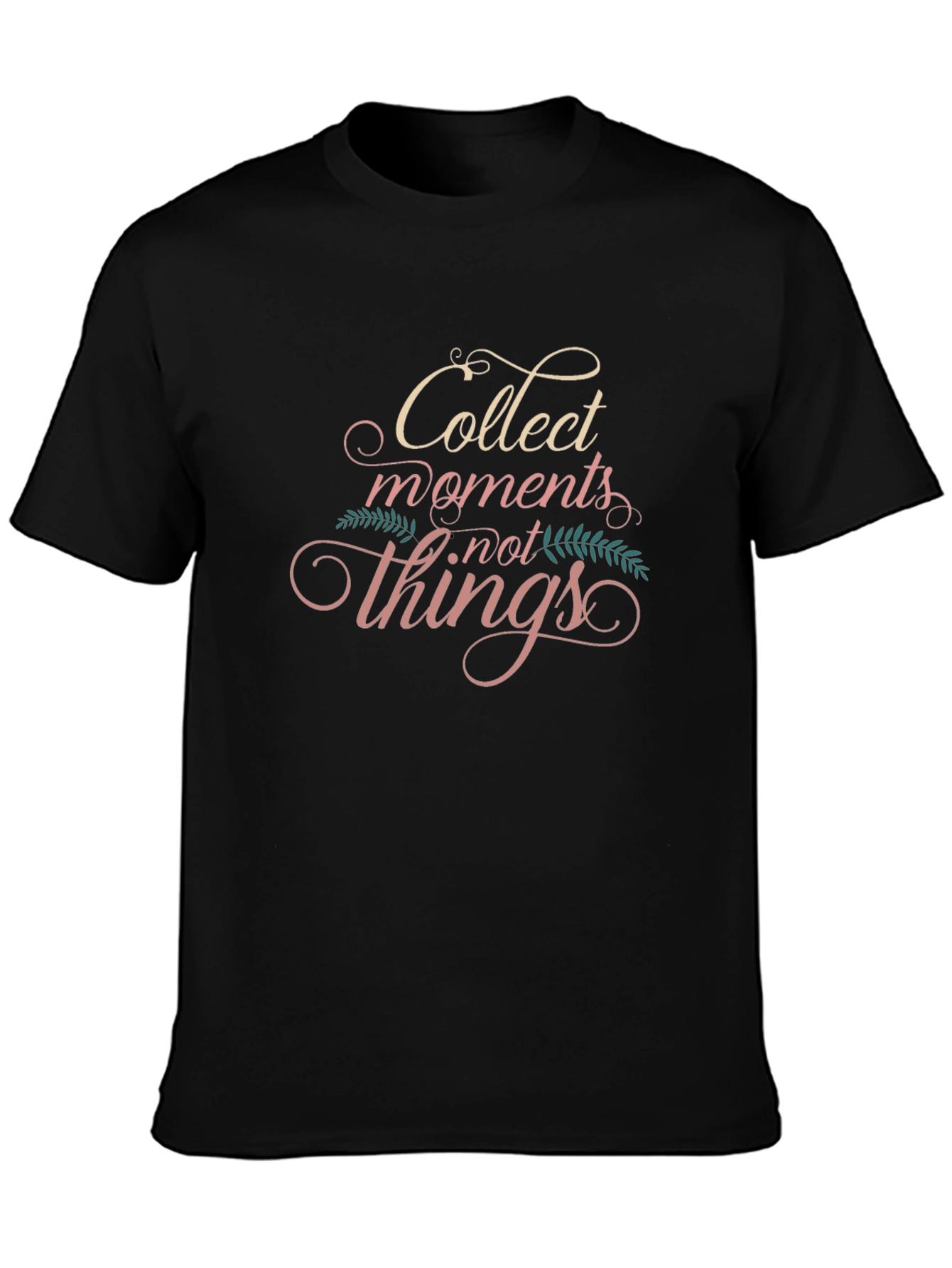 Collect Moments Graphic T-Shirt - Black