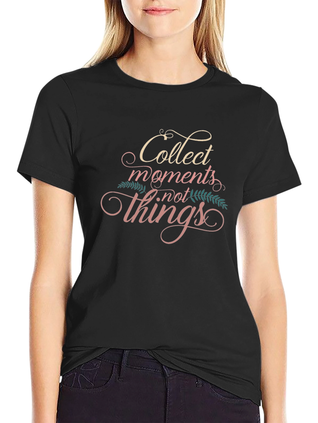 Collect Moments Graphic T-Shirt - Black
