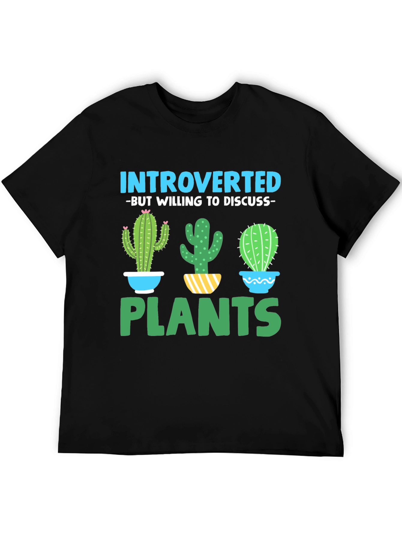 Introverted Plants Graphic Tee