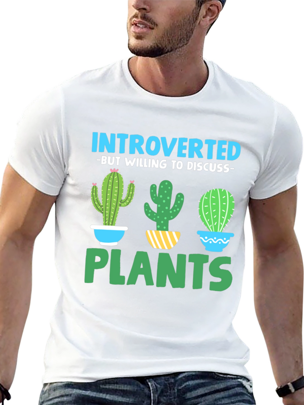 Introverted Plants Graphic Tee