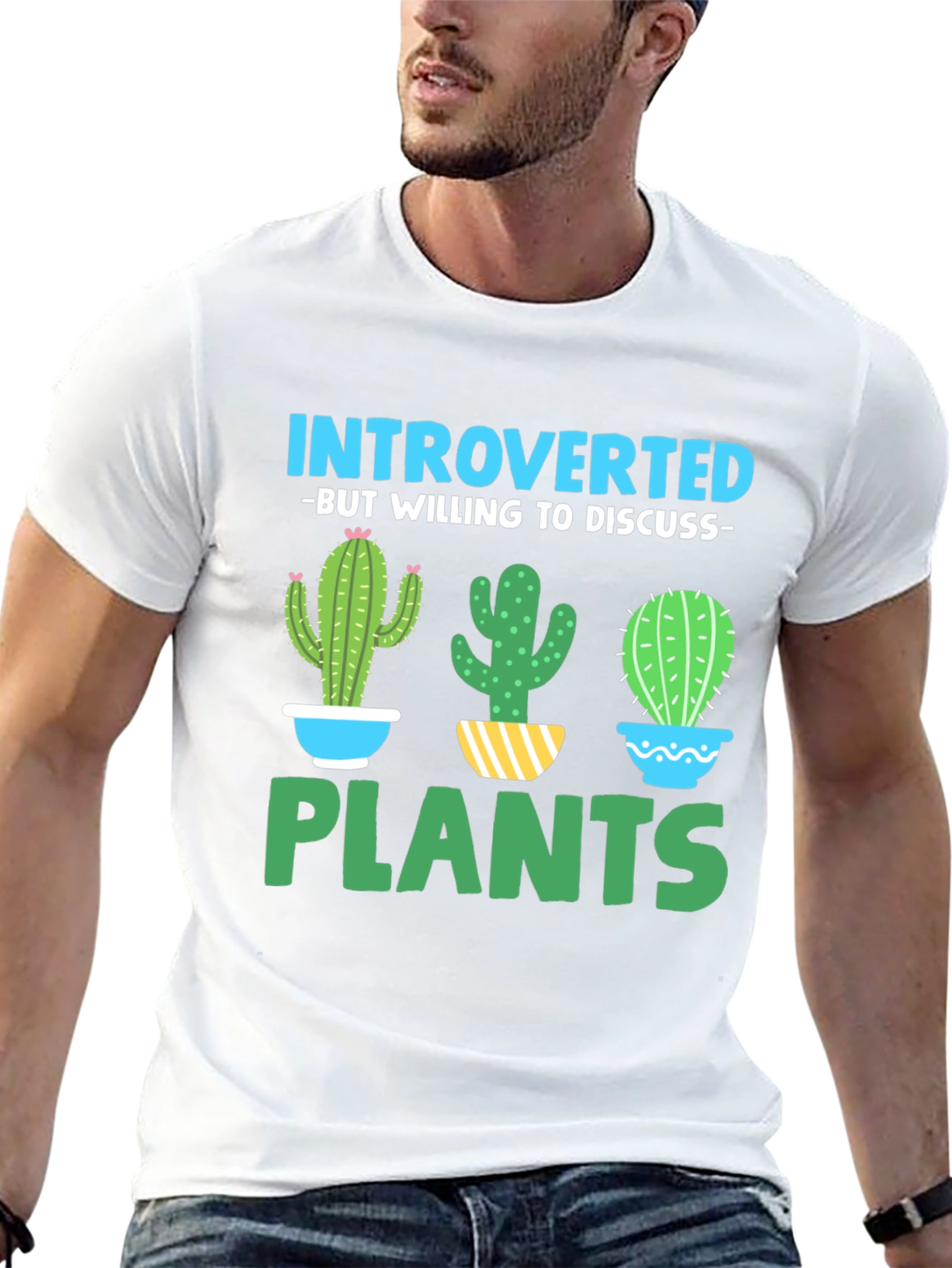 Introverted Plants Graphic Tee