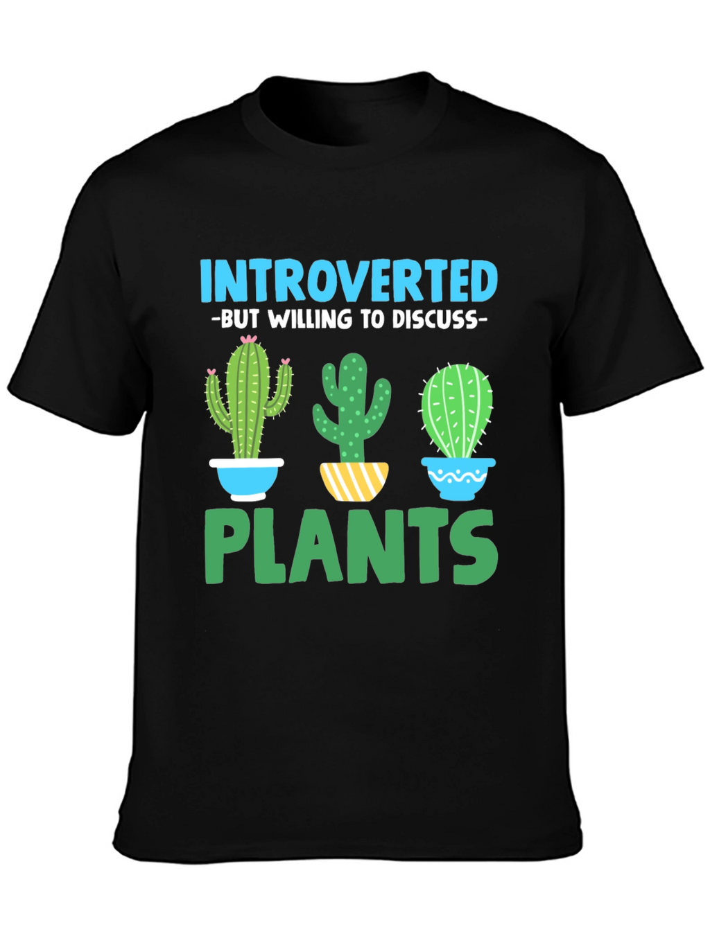 Introverted Plants Graphic Tee
