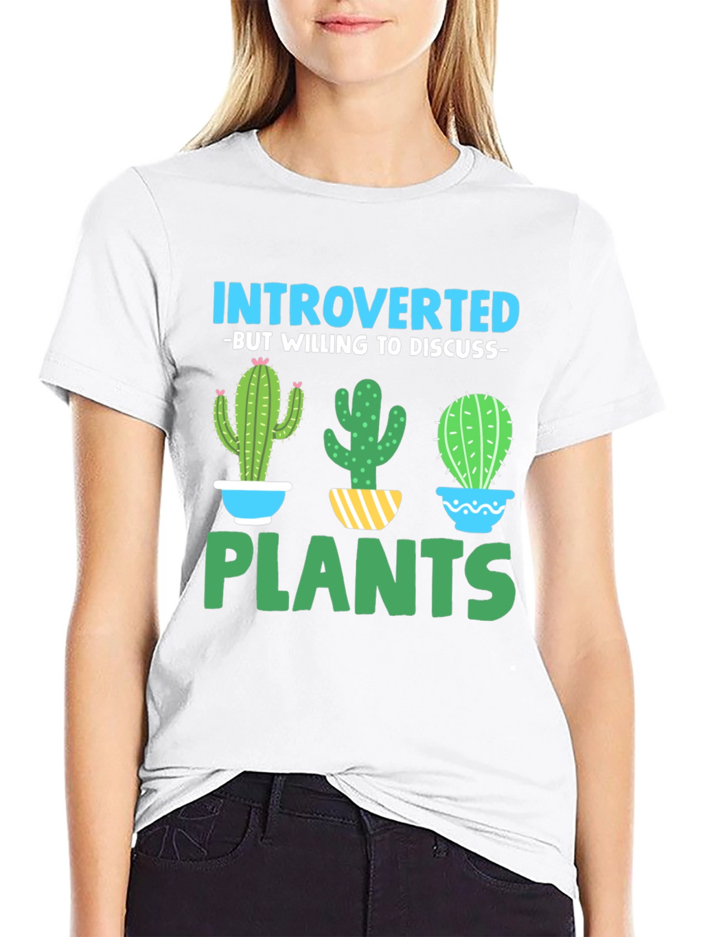 Introverted Plants Graphic Tee