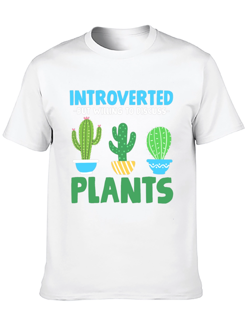 Introverted Plants Graphic Tee