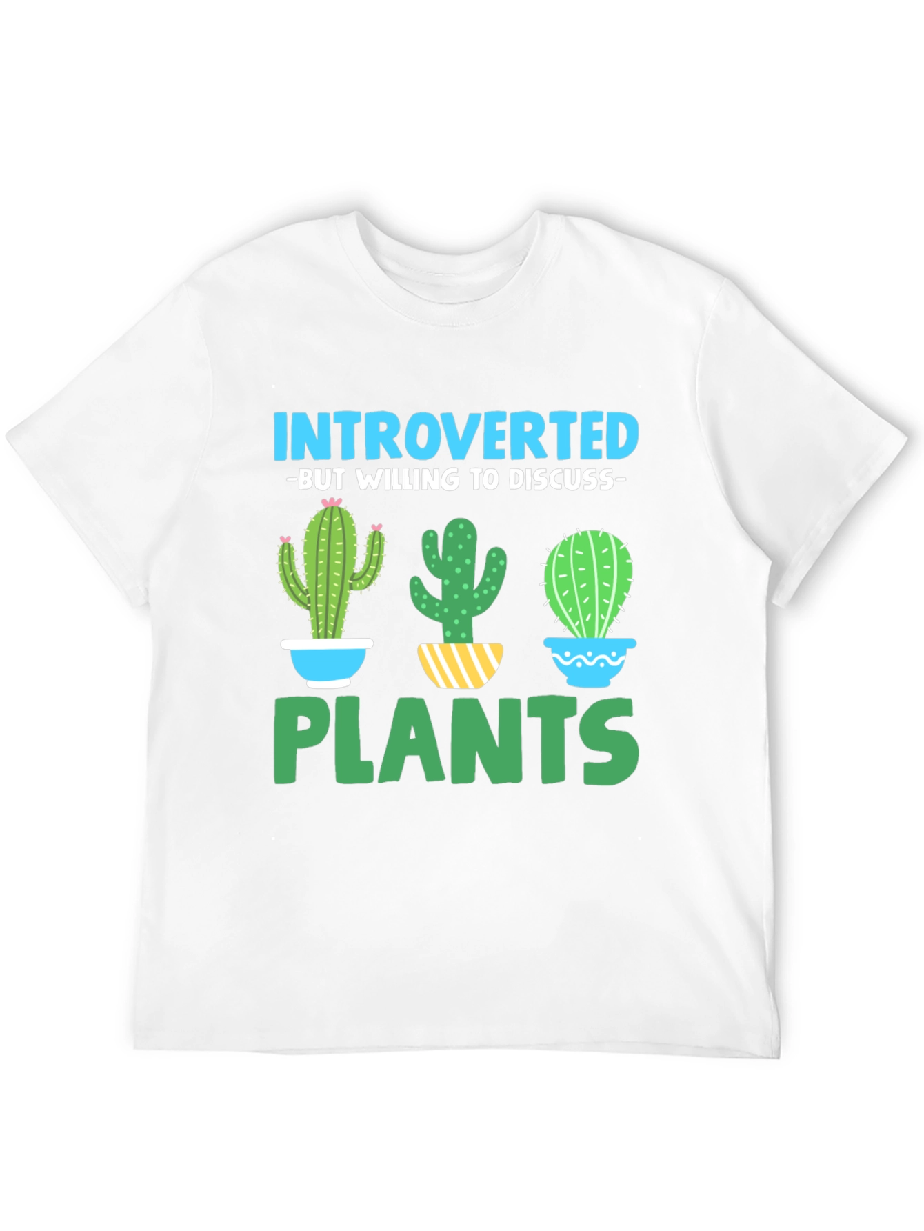 Introverted Plants Graphic Tee