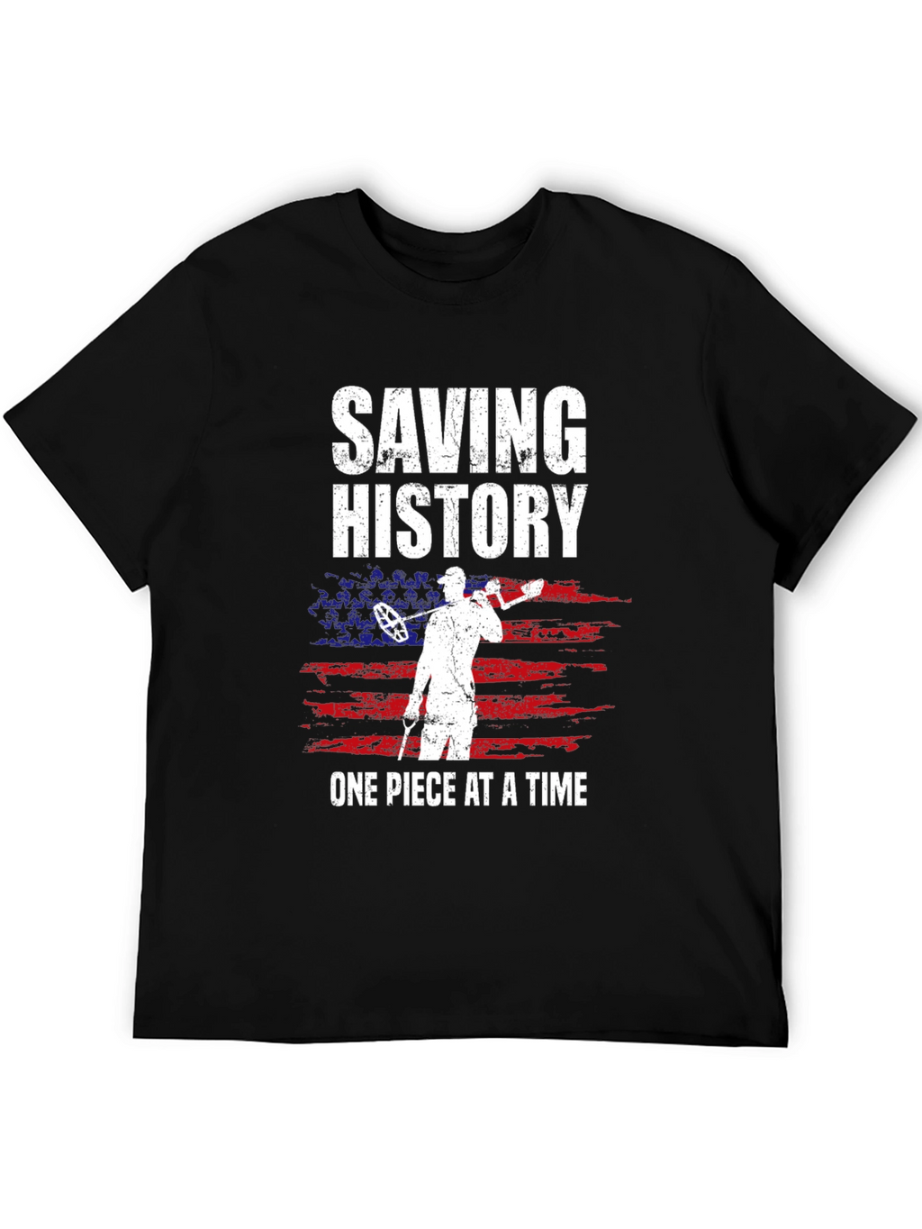 Saving History Metal Detecting T-Shirt